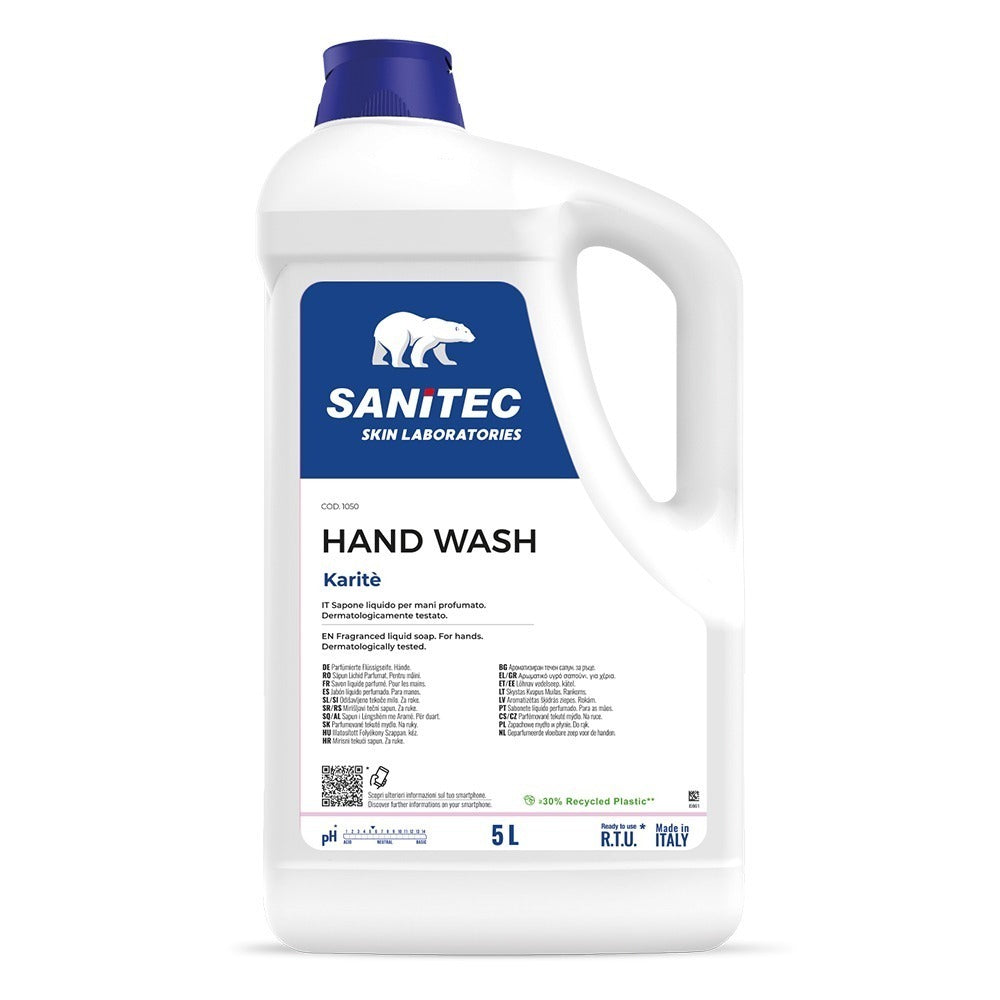 Săpun lichid igienizant parfumat, Sanitec Hand Wash, 5L