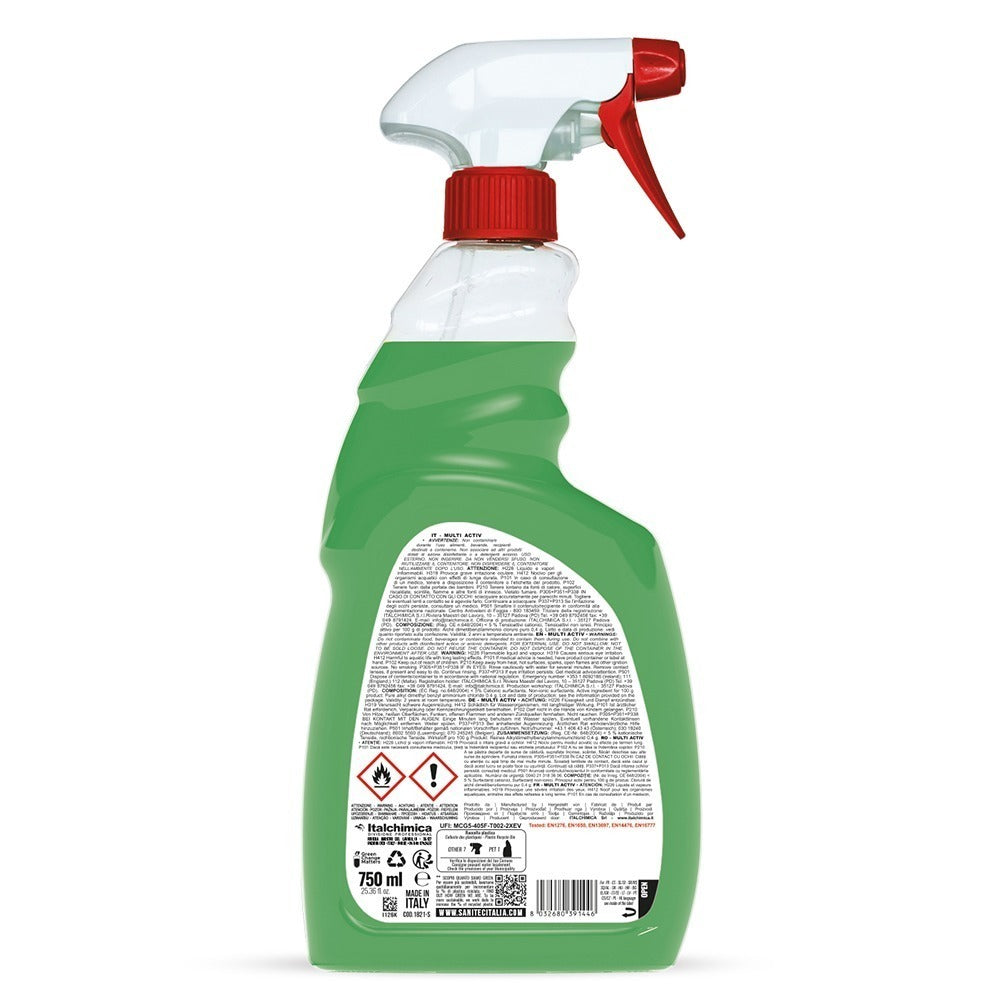 Dezinfectant suprafețe, Sanitec Multi Activ, cu aviz biocid MS, 750ml