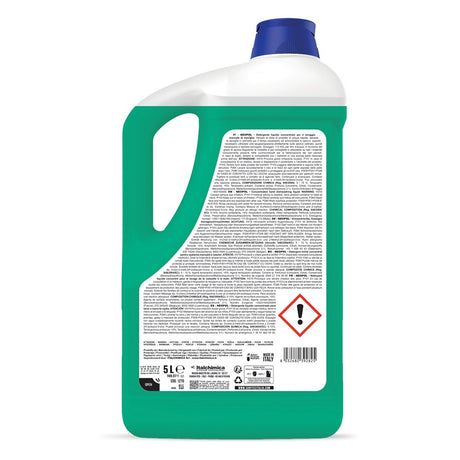 Detergent de vase manual, Sanitec Neopol, cu parfum de lămâie, 5L