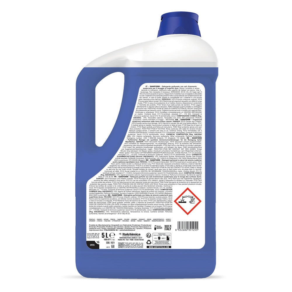 Detergent concentrat sterilizant pentru pardoseli, Sanitec Saniform, 5L