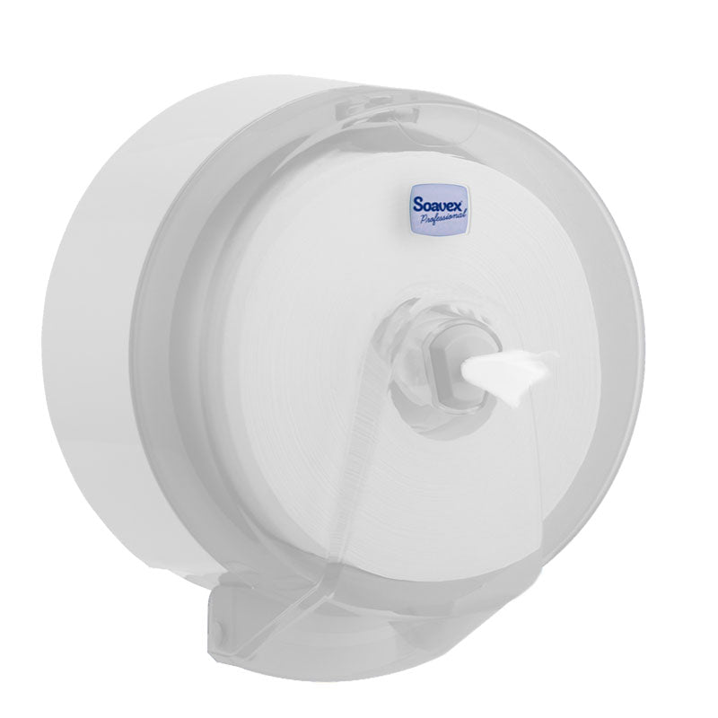 Soavex, dispenser hârtie igienică cu sistem fără atingere, alb, QS.004