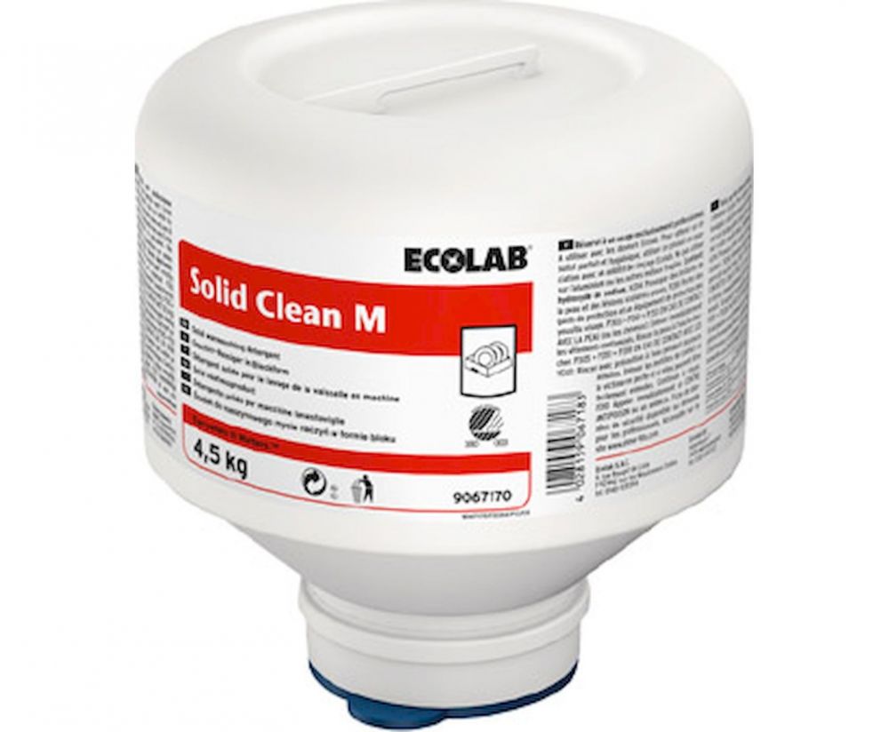 Ecolab Solid Clean M, detergent pentru mașina de spălat vase, 4,5kg