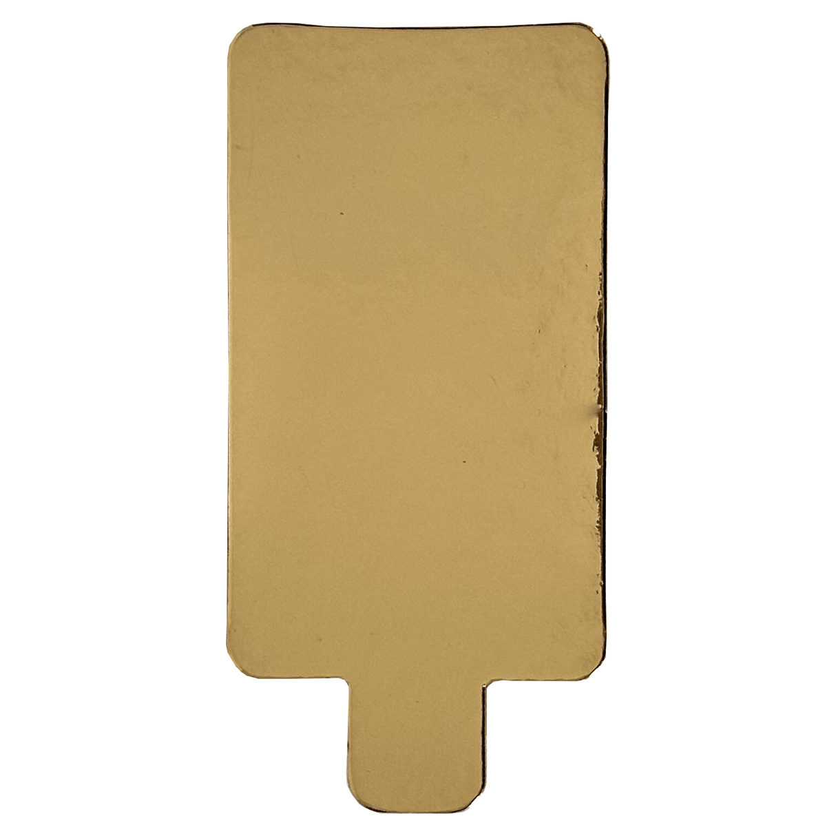 Suport ecler monoporție carton auriu, 9x5 cm, 200 buc/set