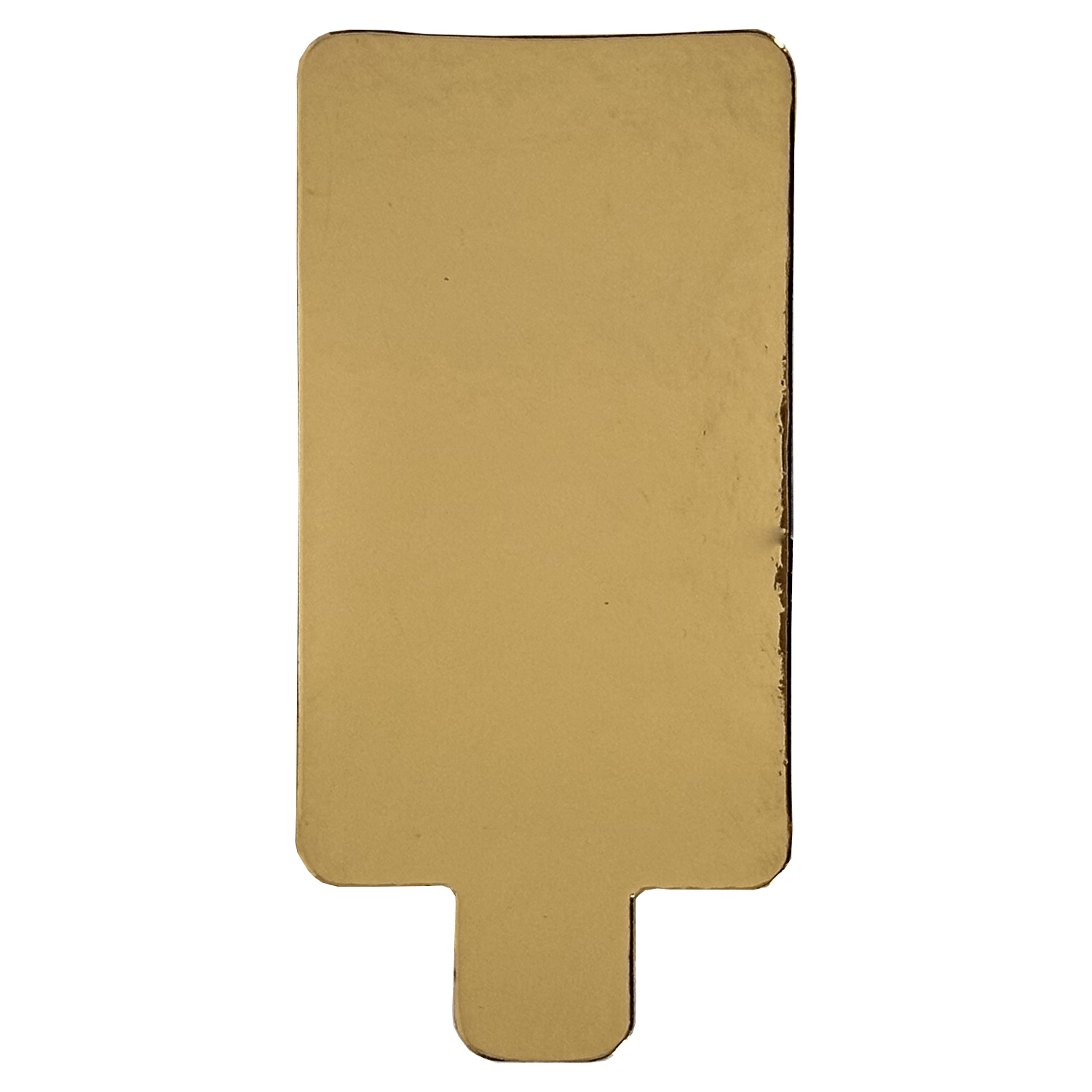 Suport ecler monoporție carton auriu, 9x5 cm, 200 buc/set