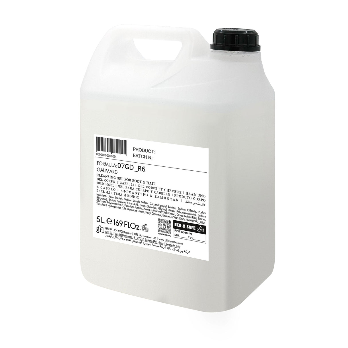 Galimard "1747" Cleansing Gel For Body & Hair (5 L) - 2Pack