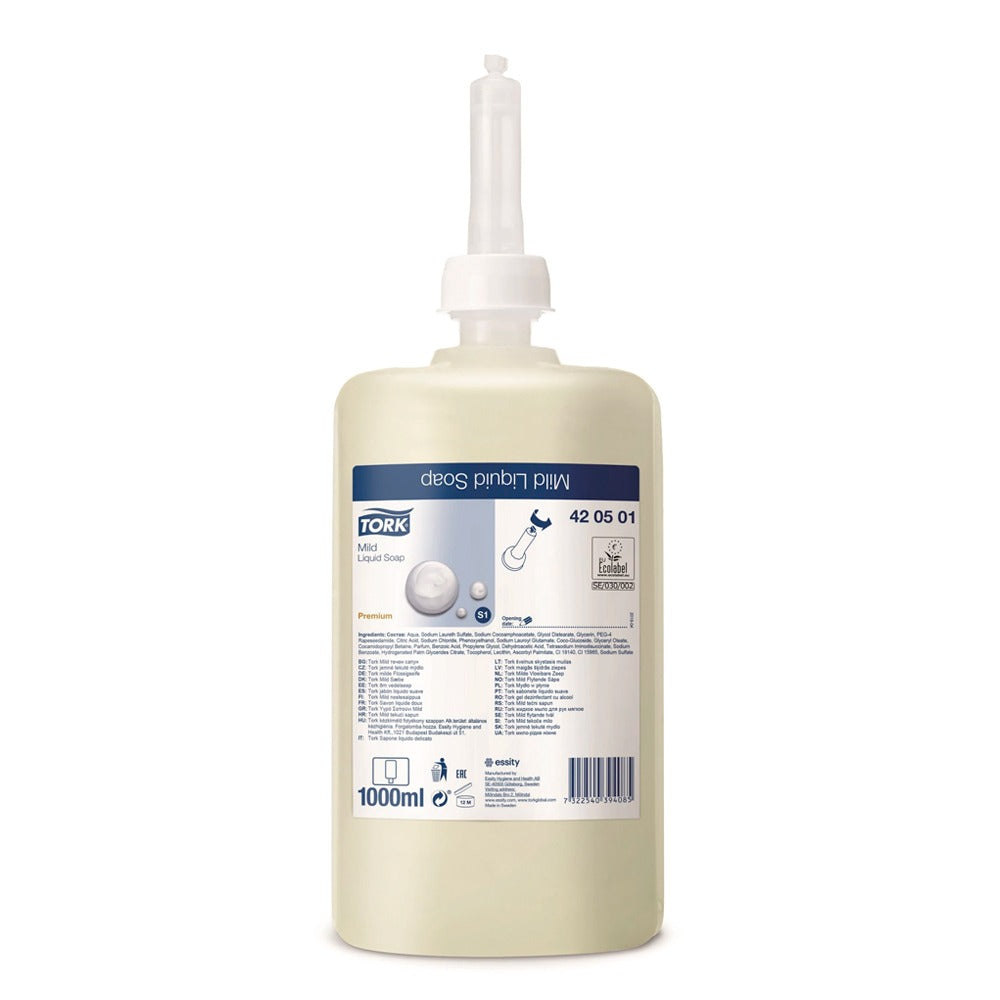 Săpun lichid, ușor parfumat, Tork, 1000ml, 420501