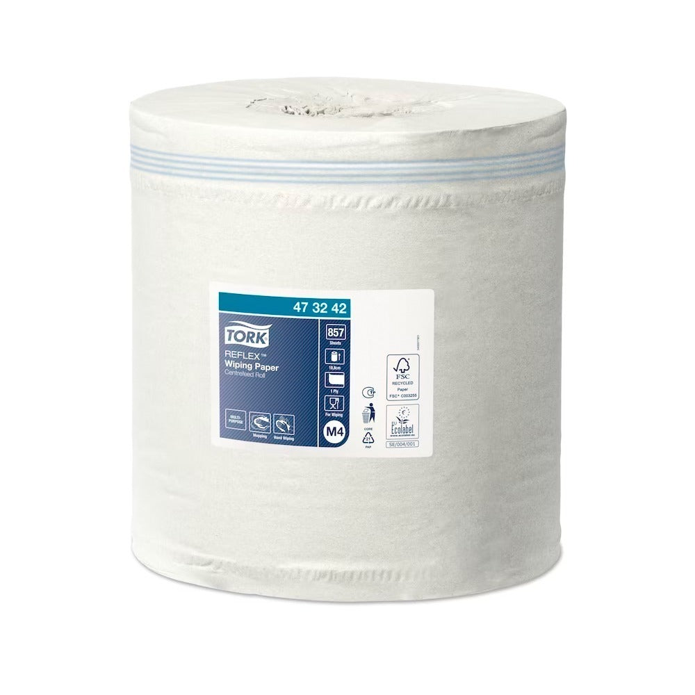 Prosop derulare centrală, Tork Reflex, 1 strat, 300m, 857 foi, 473242