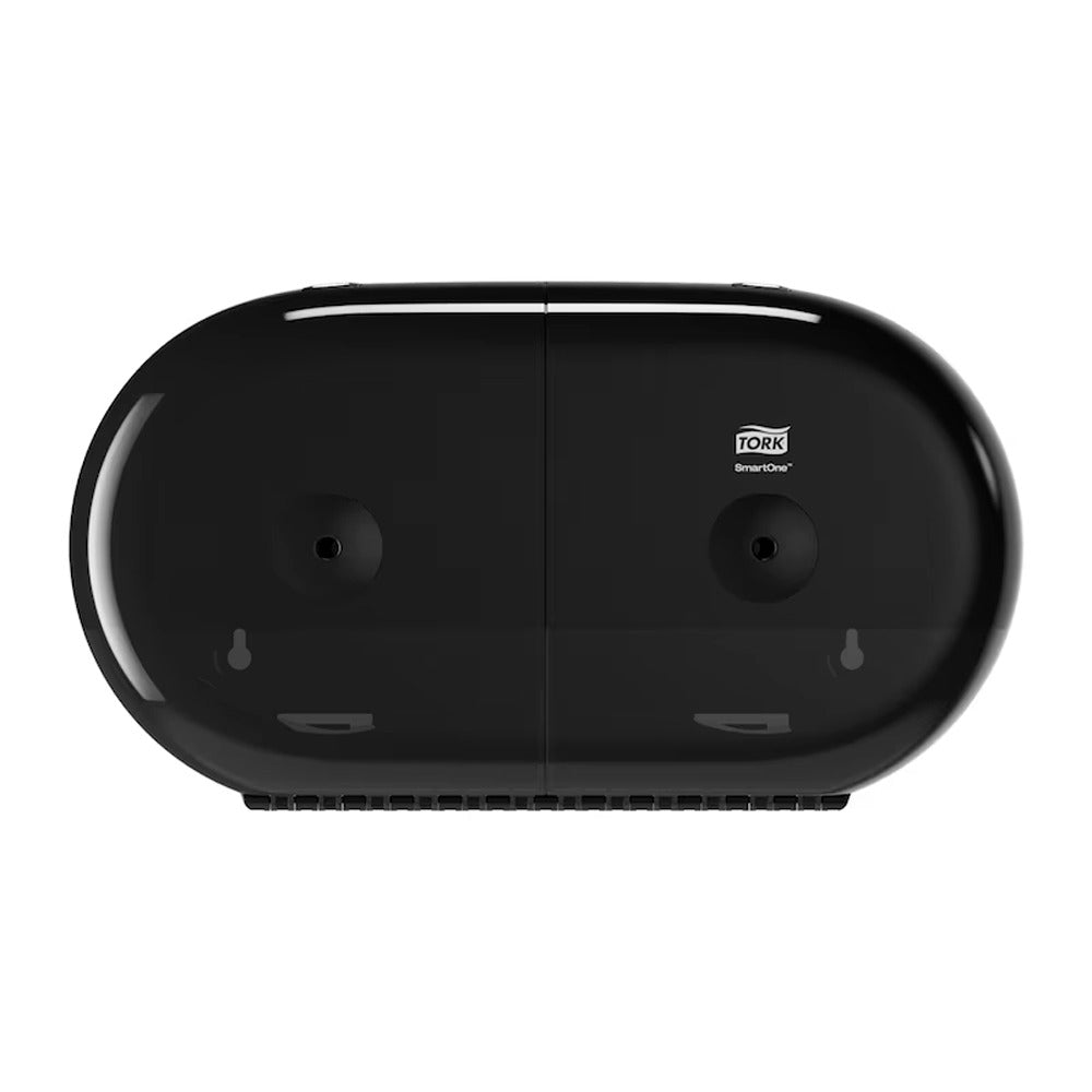Dozator rolă hârtie igienică mini, Tork SmartOne Twin, negru, 682008