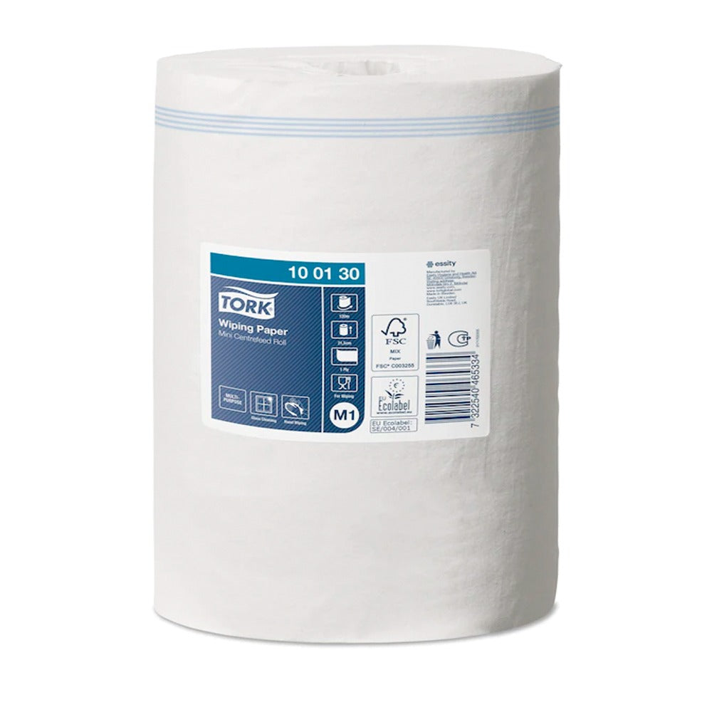 Rolă prosop hârtie cu derulare centrală, Tork, 1 strat, 120m, 100130