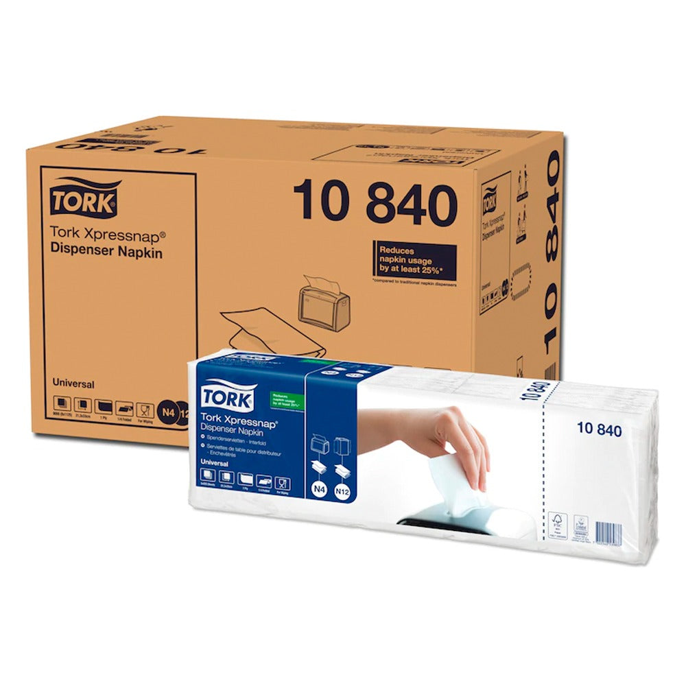 Șervețele de masă pentru Tork Xpressnap N4, 1 strat, 225 bucăți/set, 10840