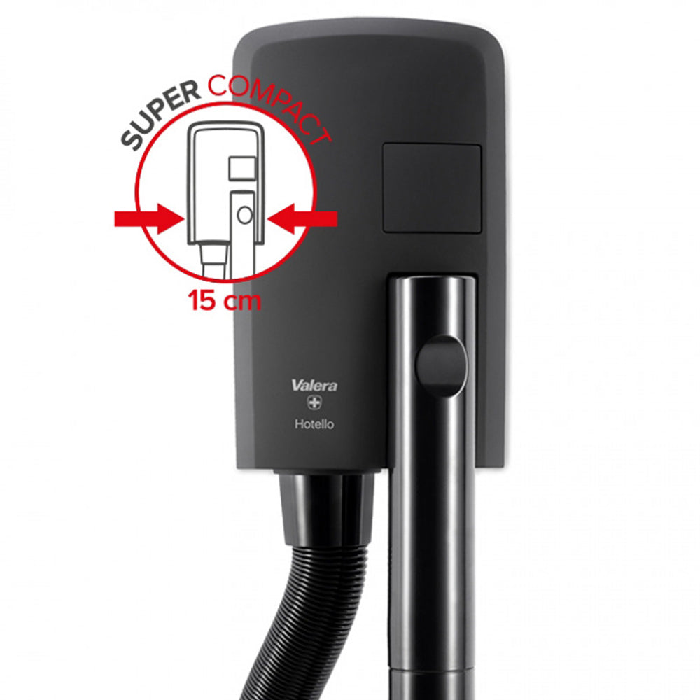 Uscător păr hotel, Valera Hotello Super AC, negru