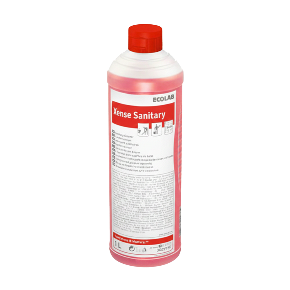 Xense Sanitary, Ecolab, detergent sanitar acid pentru curățarea zilnică a suprafețelor sanitare, parfurmat