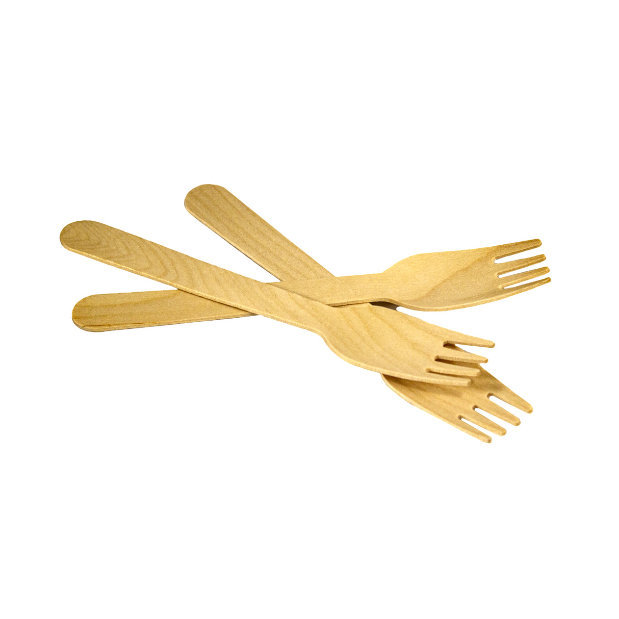 Furculita de lemn, (100buc/set)