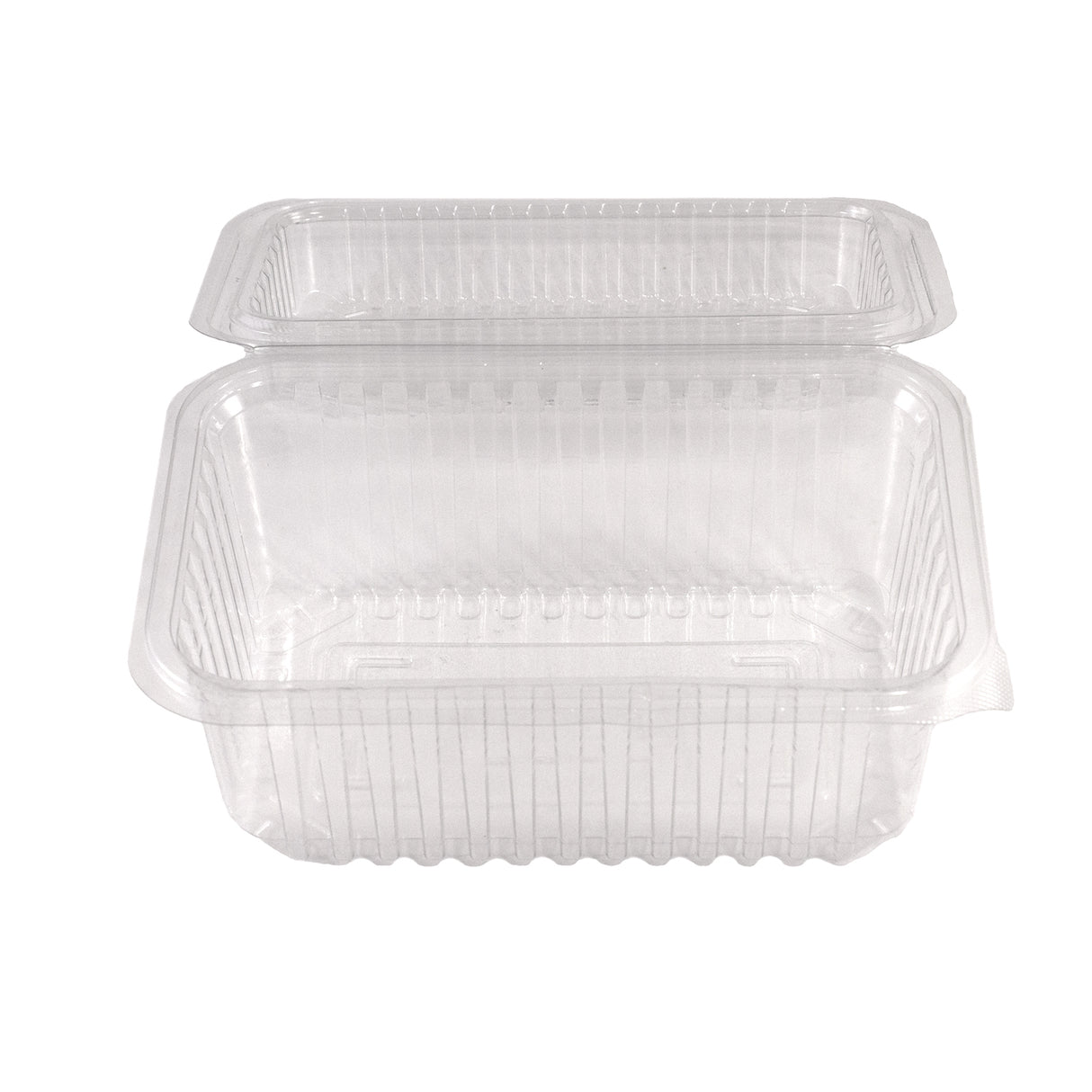 Caserolă dreptunghiulară, cu capac înalt, 1000cc, (100 buc/set)