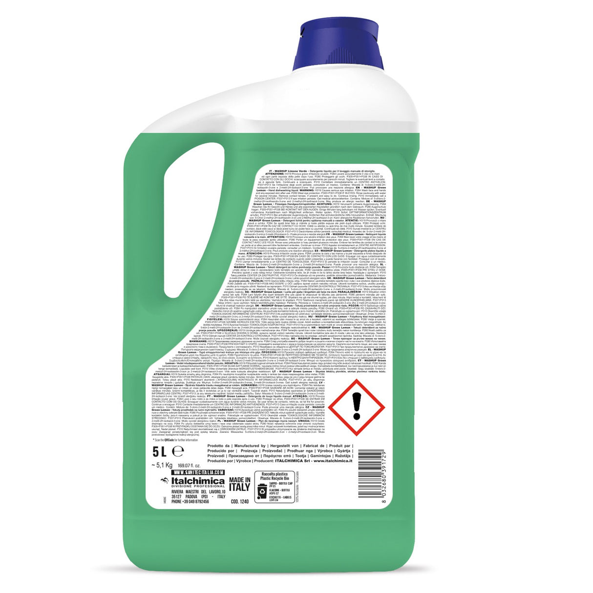 Detergent de vase manual, Dual Power, 5 L