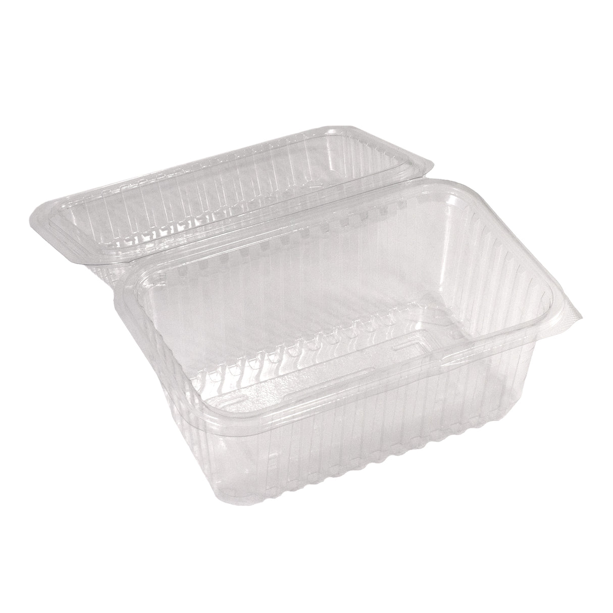 Caserolă dreptunghiulară, cu capac înalt, 1000cc, (100 buc/set)