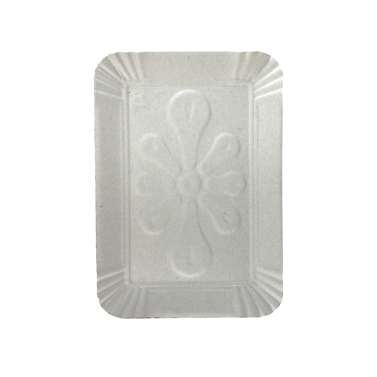 Tăviță pentru prăjituri, din carton, T6, alb, 19.5x13.5, (100buc/set)