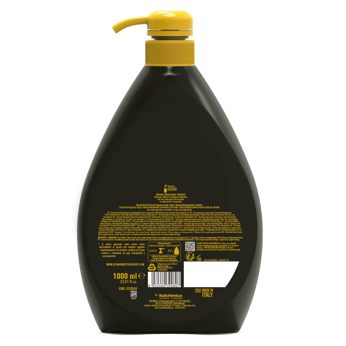 Sapun lichid cu ulei de argan, Dermomed, 1 L