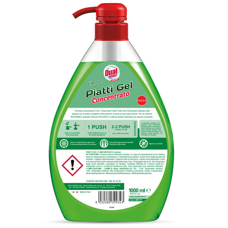Gel de vase concentrat, lamaie, Dual Power, 1 L