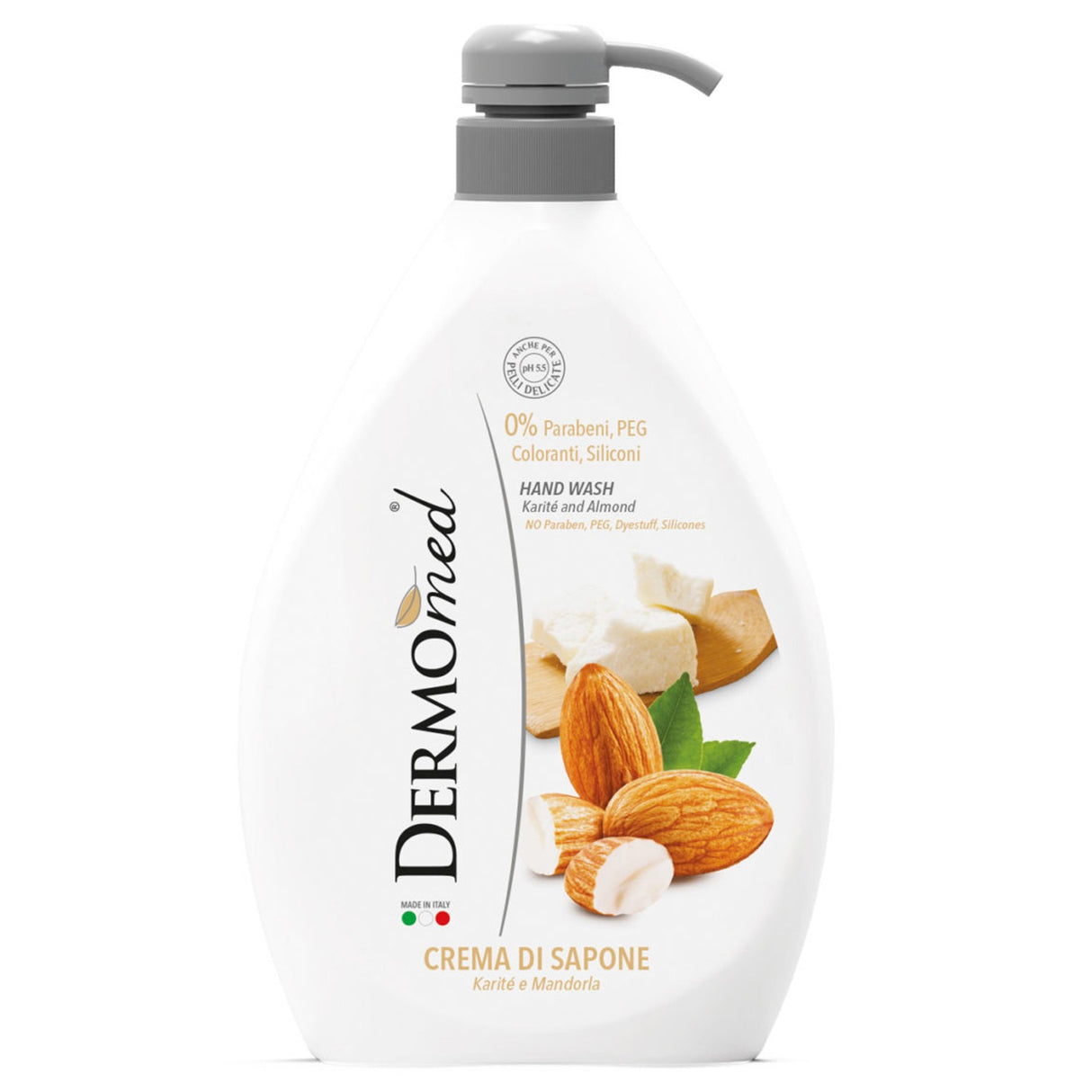 Sapun lichid cu migdale, Dermomed, 1 L