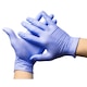 Manusi nitril albastre, nepudrate, masura M, medicale, pentru examinare, de unica folosinta, (100buc/set)