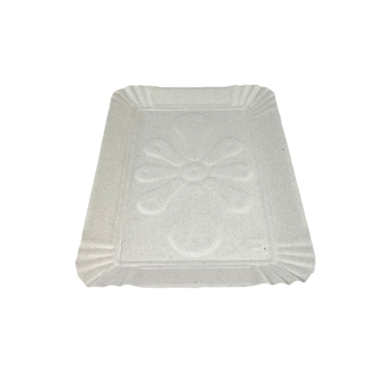 Tăviță pentru prăjituri, din carton, T6, alb, 19.5x13.5, (100buc/set)