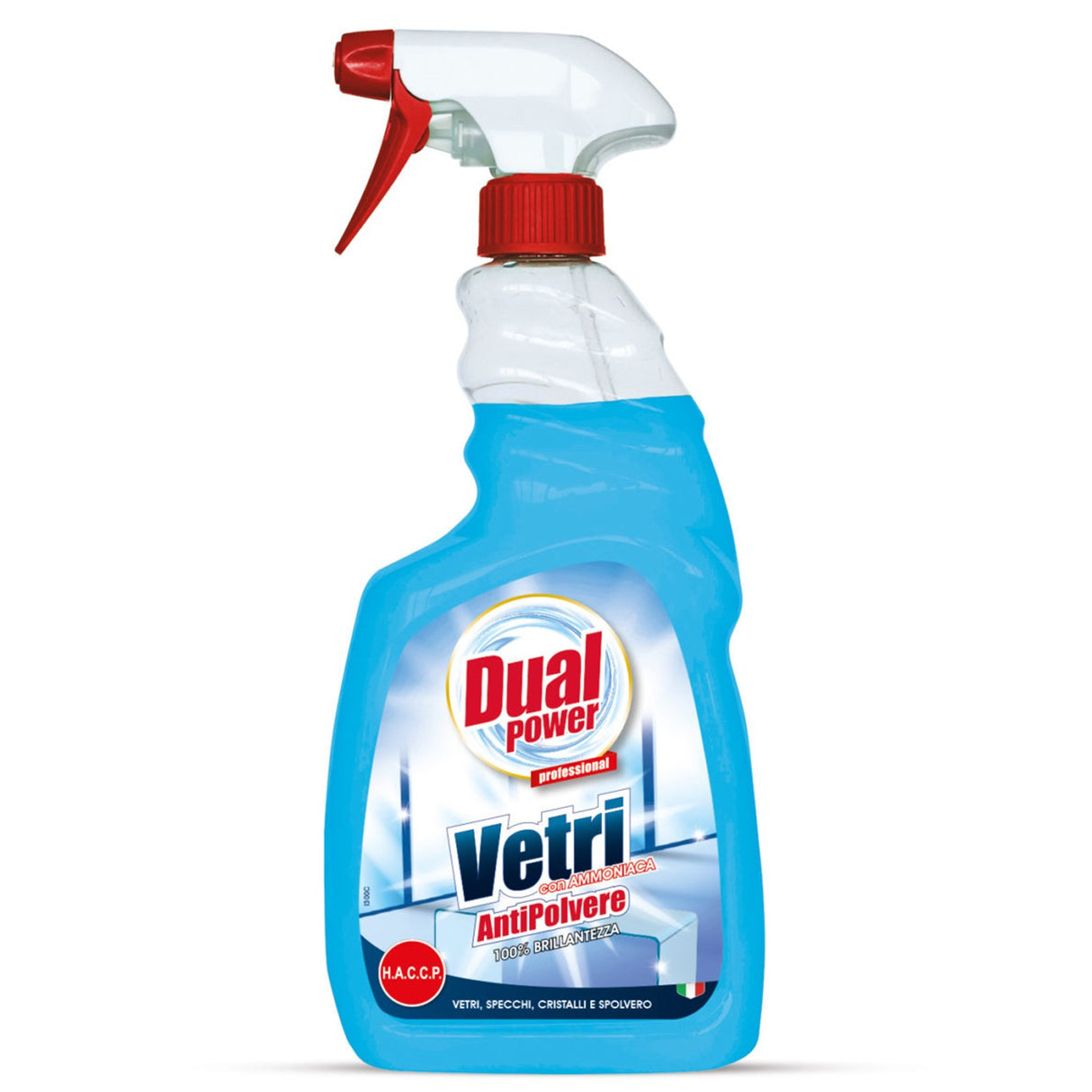 Spray pentru geamuri, Dual Power Vetri, 750 ml