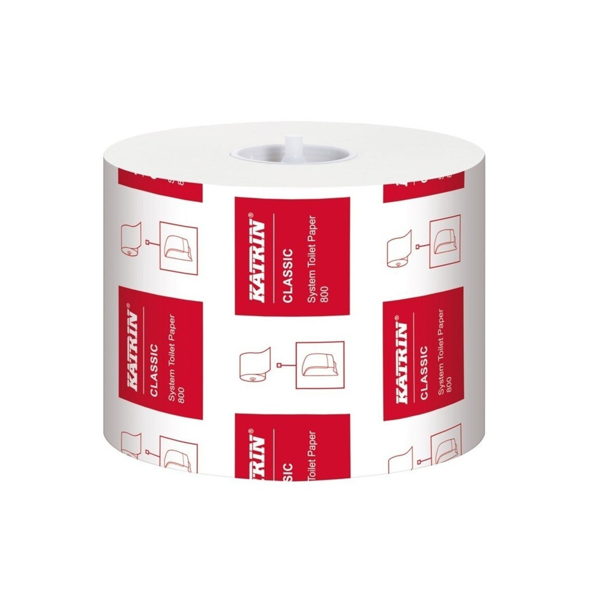 Hartie igienica, Katrin Eco, 800 foi, 2 straturi, 92 m