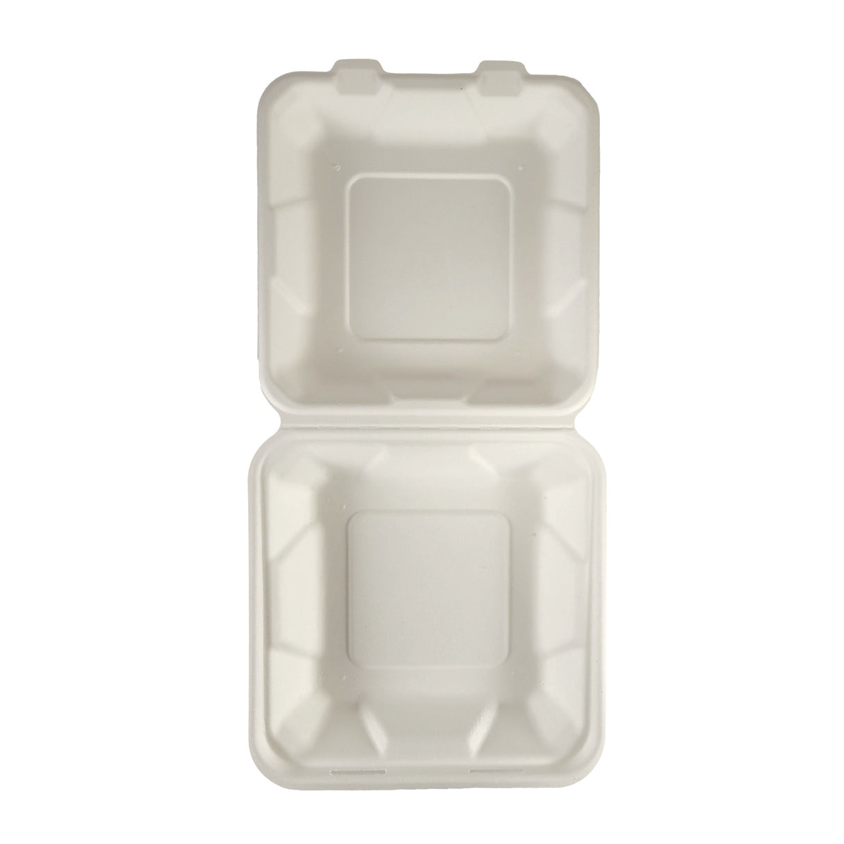 Caserola meniu, biodegradabila, 1 compartiment, 20x20x7 cm, (50buc/set)