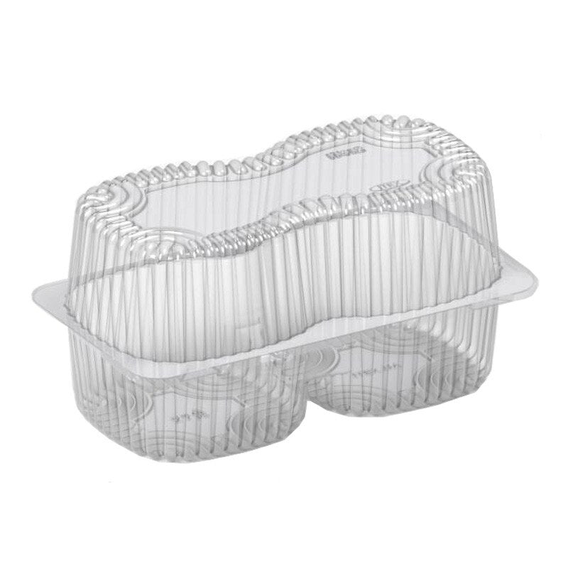 Caserolă pentru 2 savarine, cu capac atașat, 1350cc, (100 buc/set)