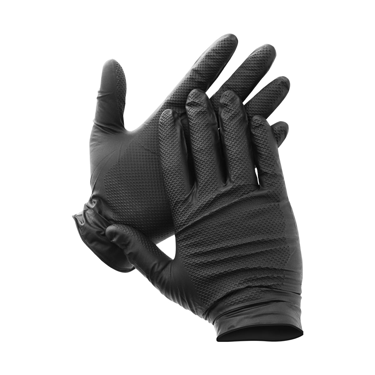 Manusi extrem de rezistente, din nitril, texturate, nepudrate,EMPEROR DR MAYER marimea M de unica folosinta, (50buc/set)