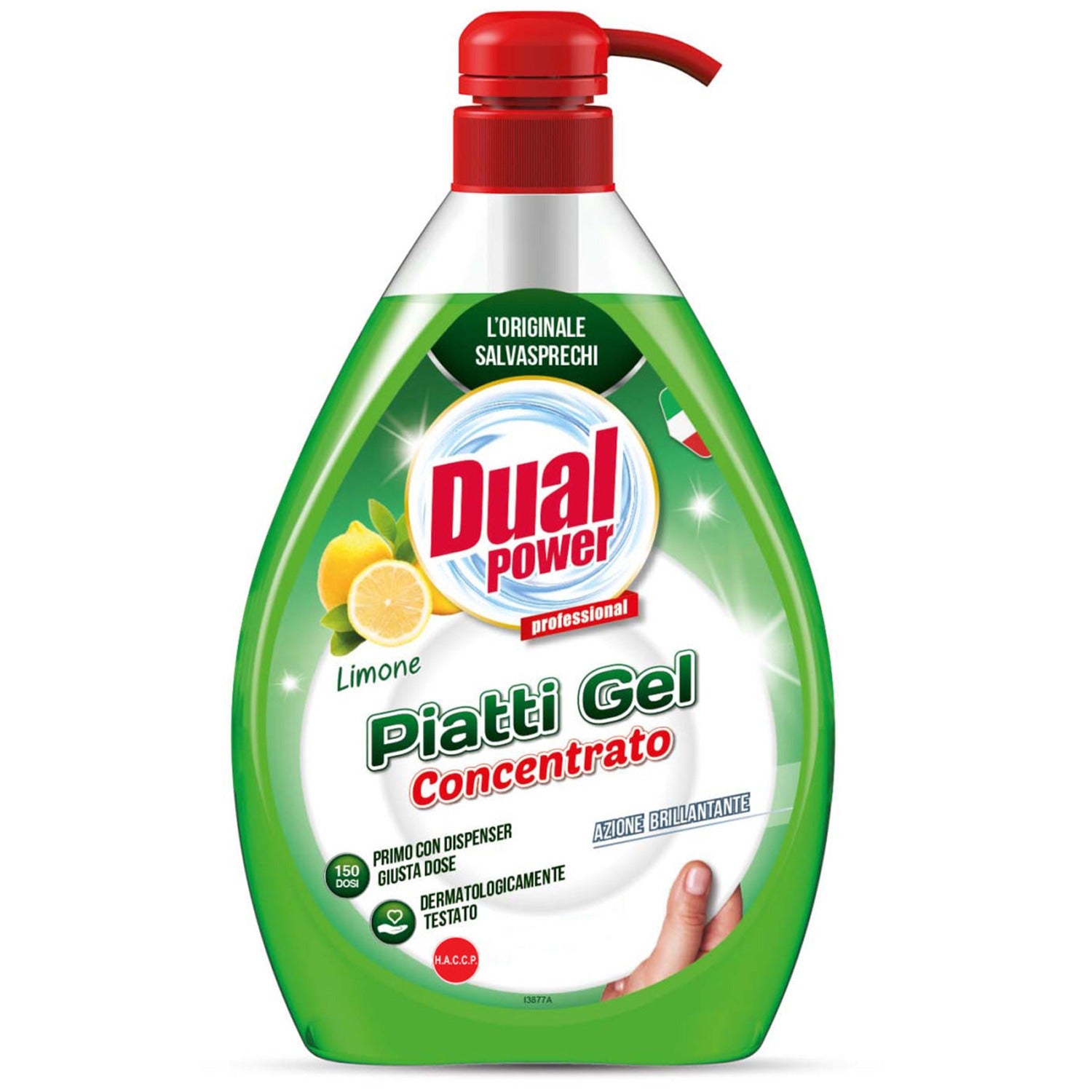 Gel de vase concentrat, lamaie, Dual Power, 600 ml