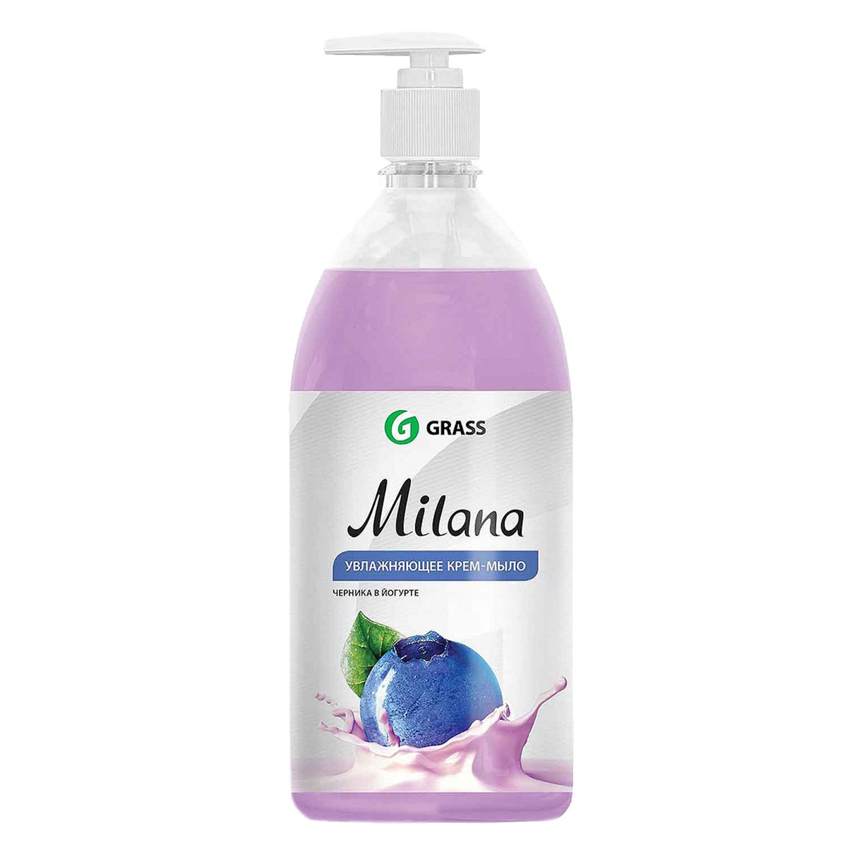 Sapun lichid, blueberries afine, Milana Grass, 1 L