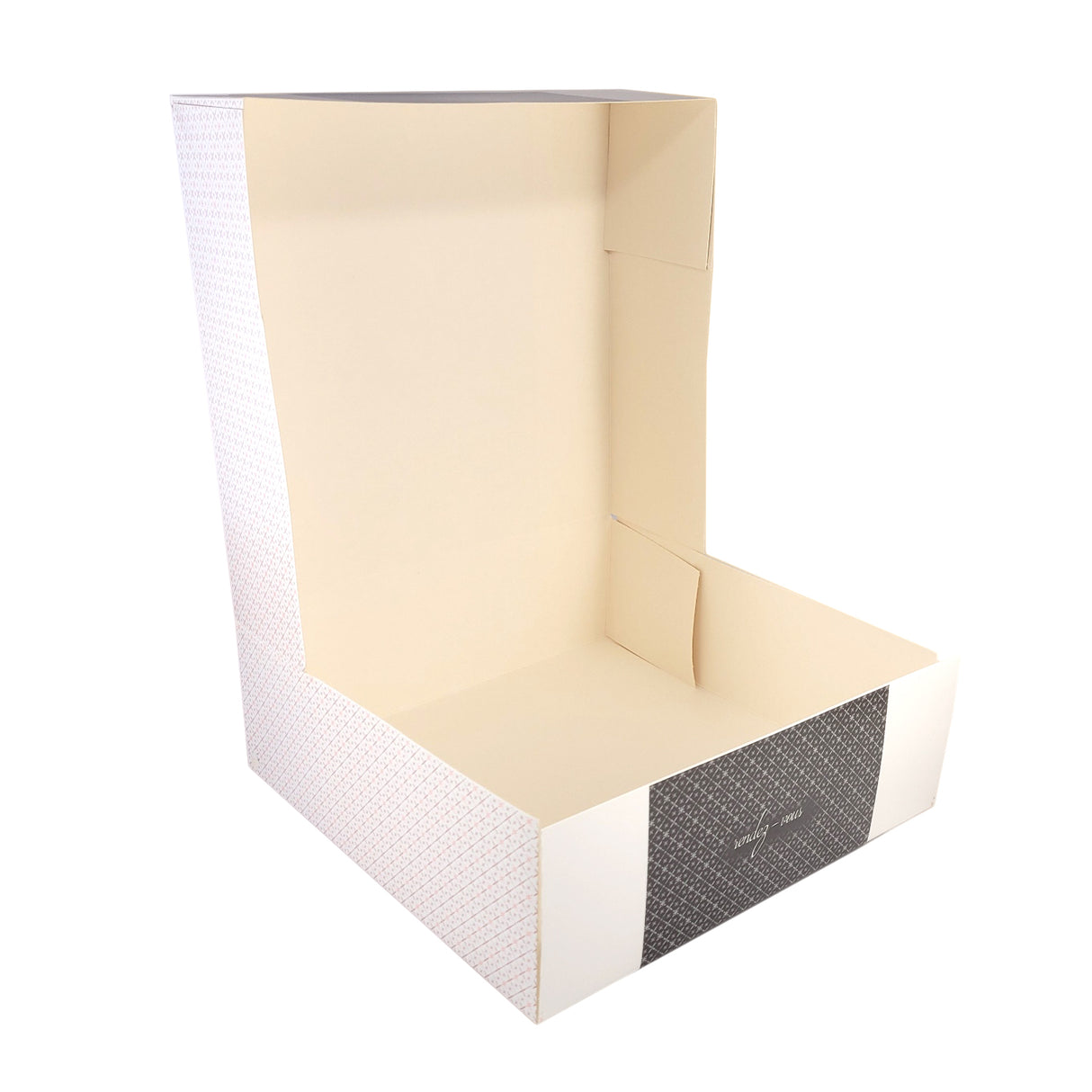 Cutie pentru prăjituri Rendez Vous, cu capac atașat, 29x29x10 cm