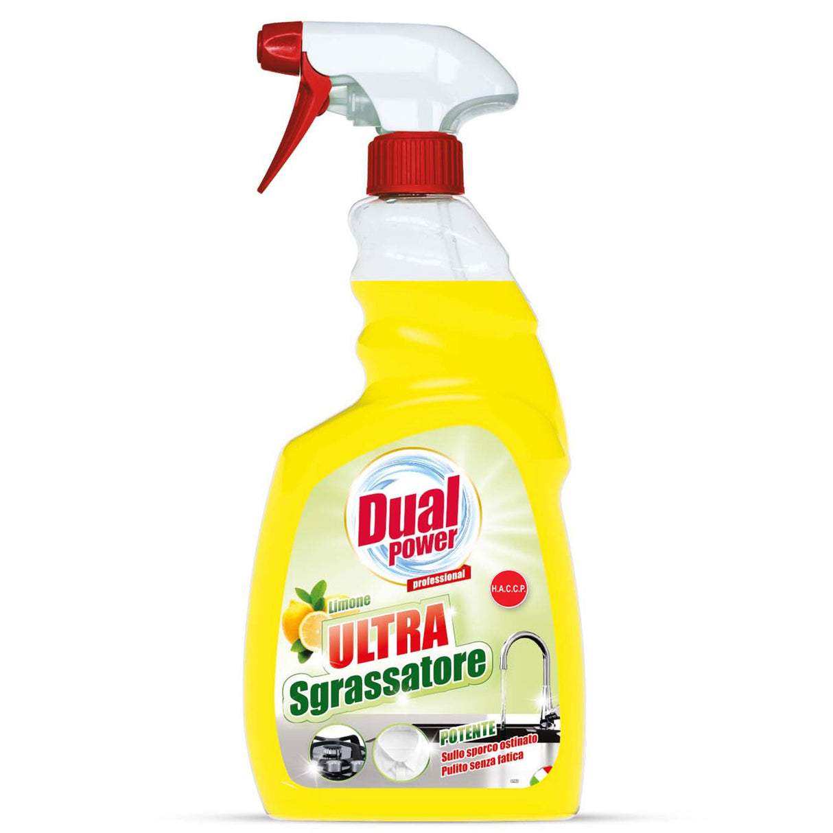 Degresant spray suprafete, Dual Power Ultra Sgrassatore limone, 750 ml