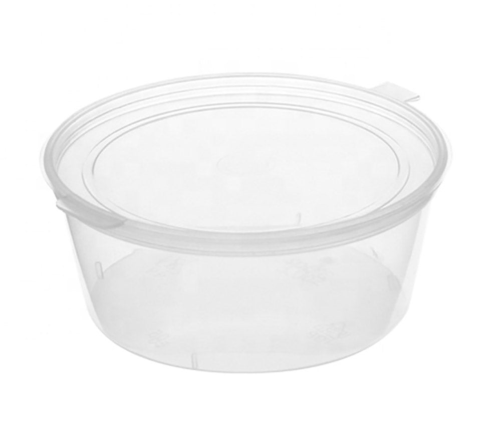 Sosieră cu capac atașat PP, 30ml, 50 bucăți/ set