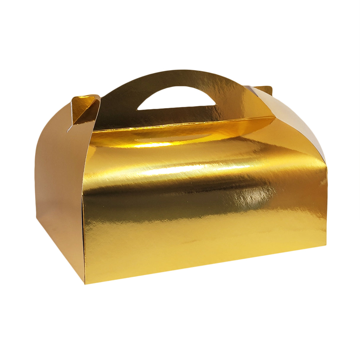 Cutie pentru tort, aurie, 34x25x12.5cm