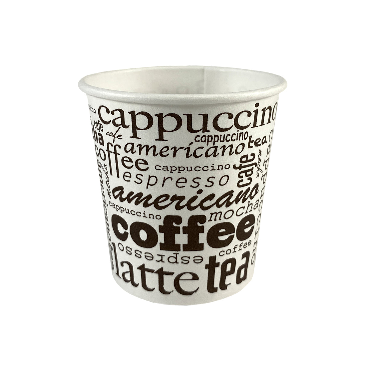 Pahar din carton, pentru cafea, 4oz, (100buc/set)