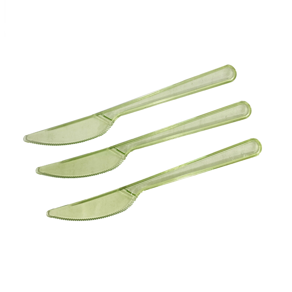 Cutit cristal, verde, (25buc/set)