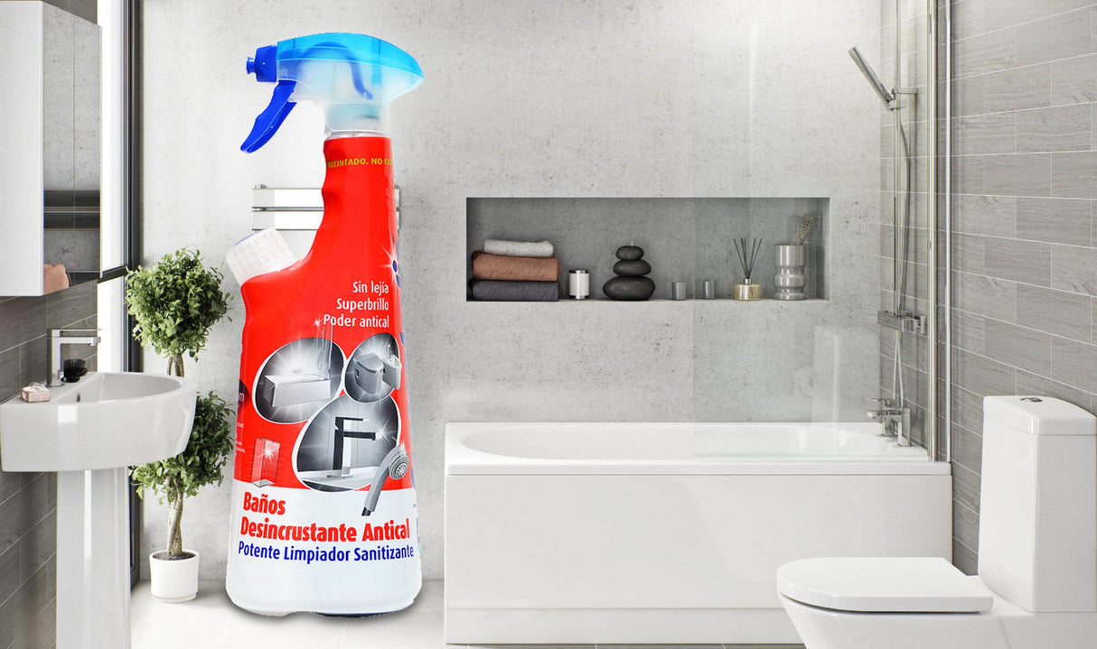 Detartrant Concentralia® 425 ml, superconcentrat, igienizant puternic, fara clor, elimina calcarul, ofera stralucire