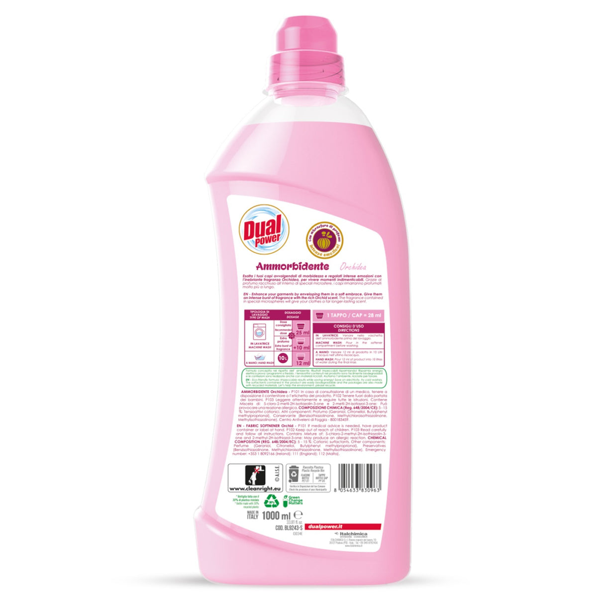 Balsam de rufe concentrat orhidee, Dual Power, 1 L