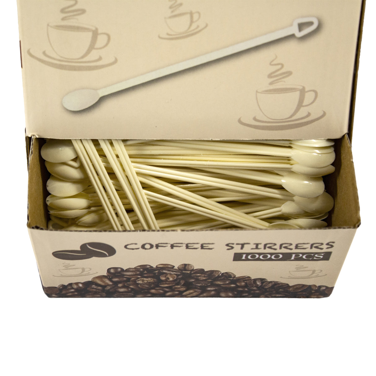 Bețe cu lingurita pentru cafea, (1000buc/set)