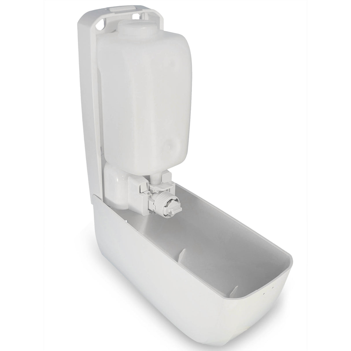 Dozator manual pentru sapun lichid/sapun spuma cu reumplere 1L P+L SYSTEMS