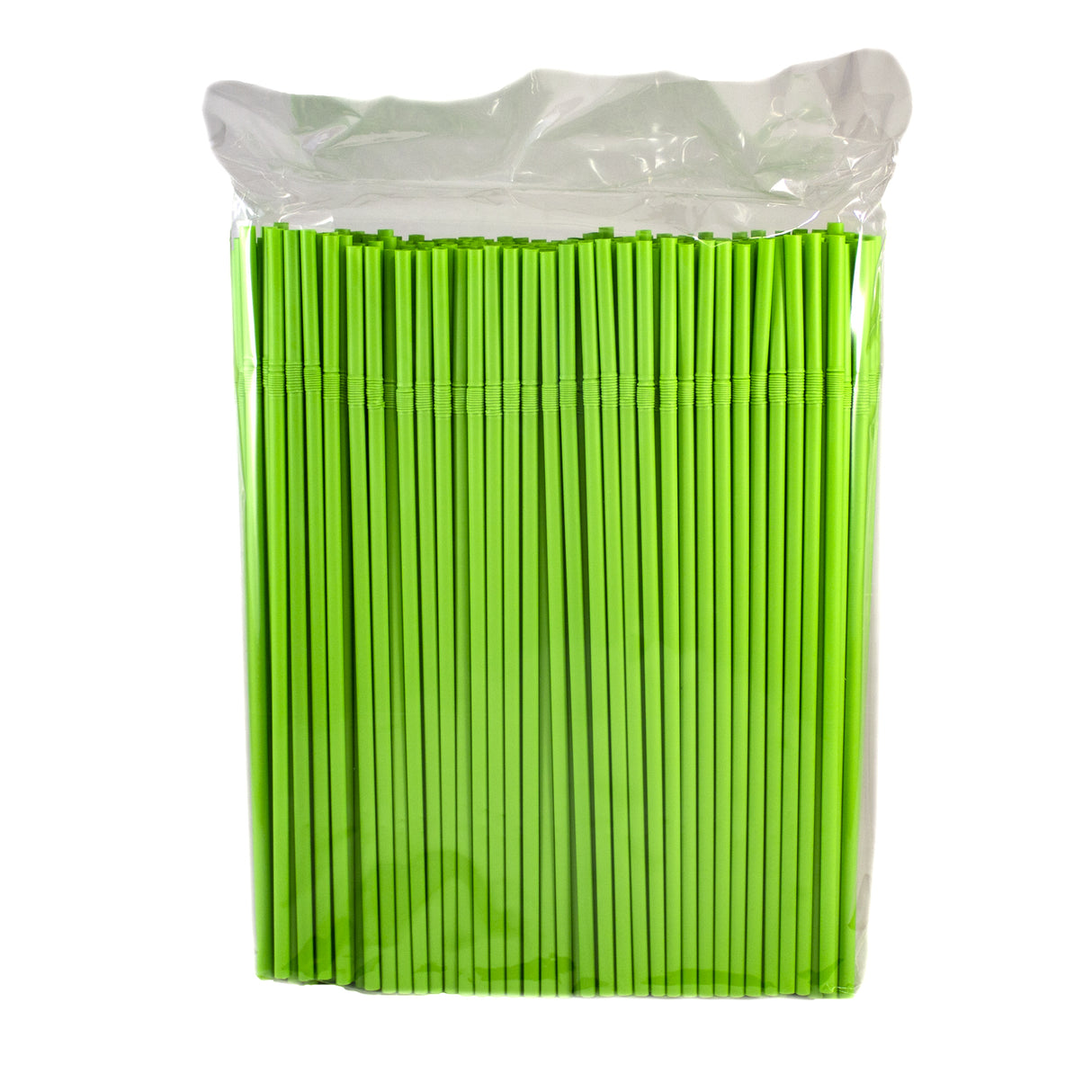 Paie PLA, biodegradabile, flexibile, verzi, 5mm, (250buc/set)