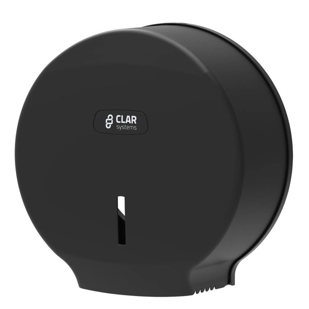 Dispenser hârtie igienică, Mini Jumbo, ABS, negru