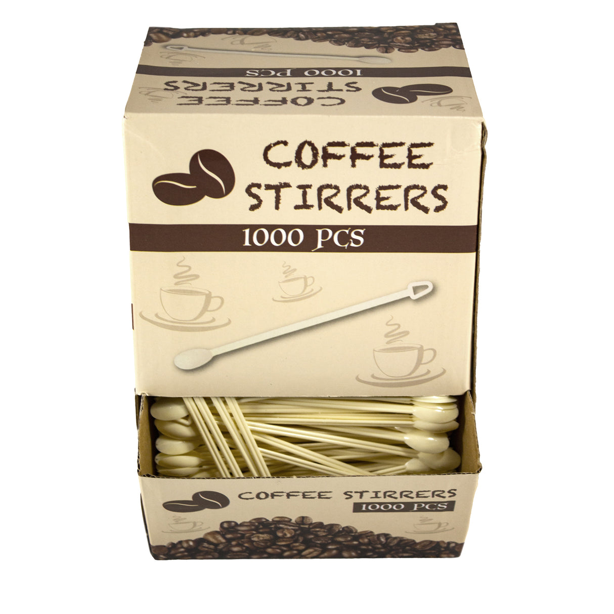 Bețe cu lingurita pentru cafea, (1000buc/set)