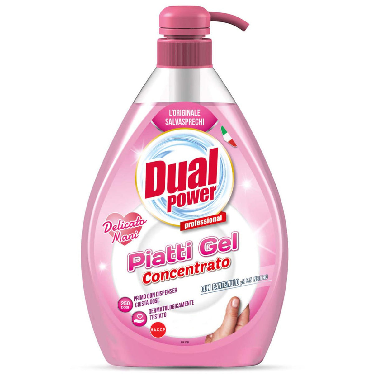 Gel de vase concentrat, Delicat pentru maini, Dual Power, 1 L