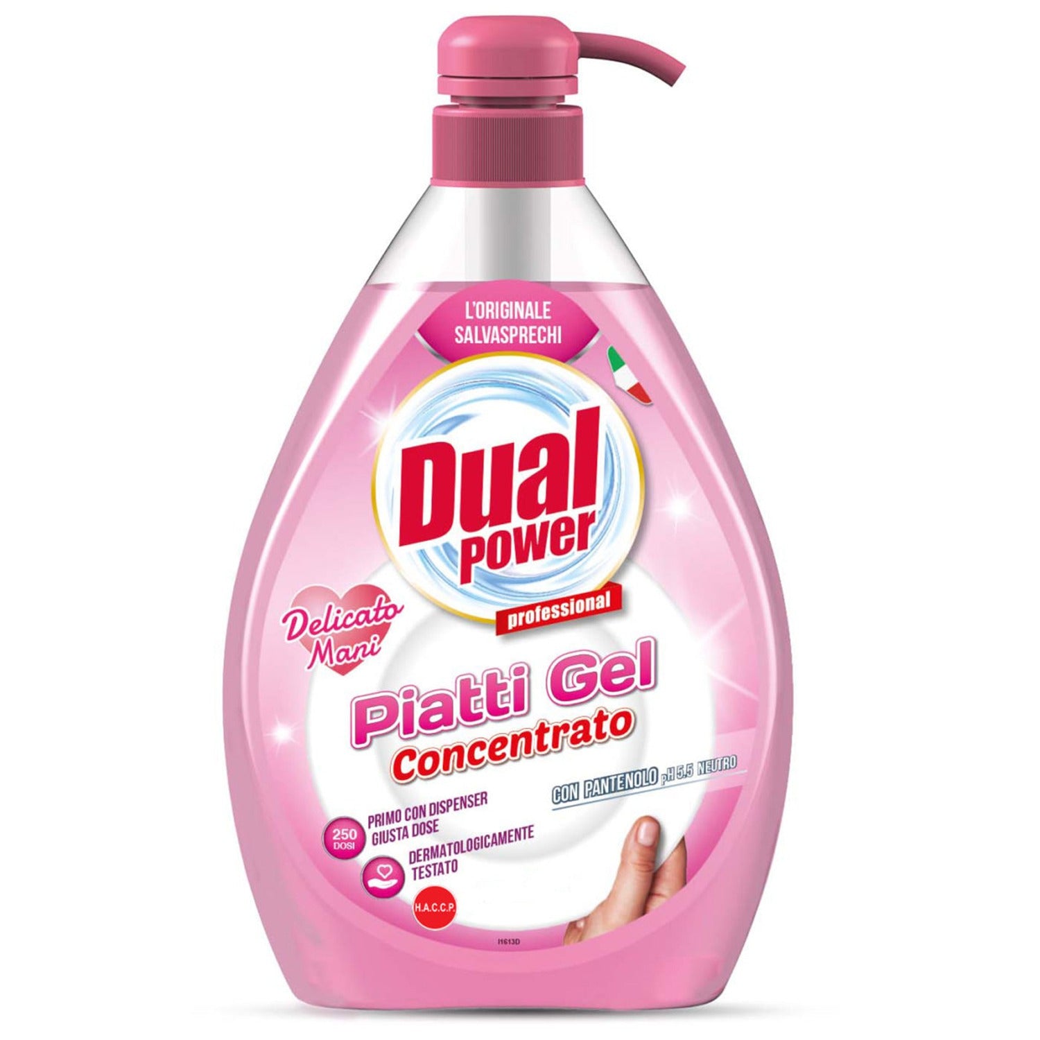 Gel de vase concentrat, Delicat pentru maini, Dual Power, 1 L