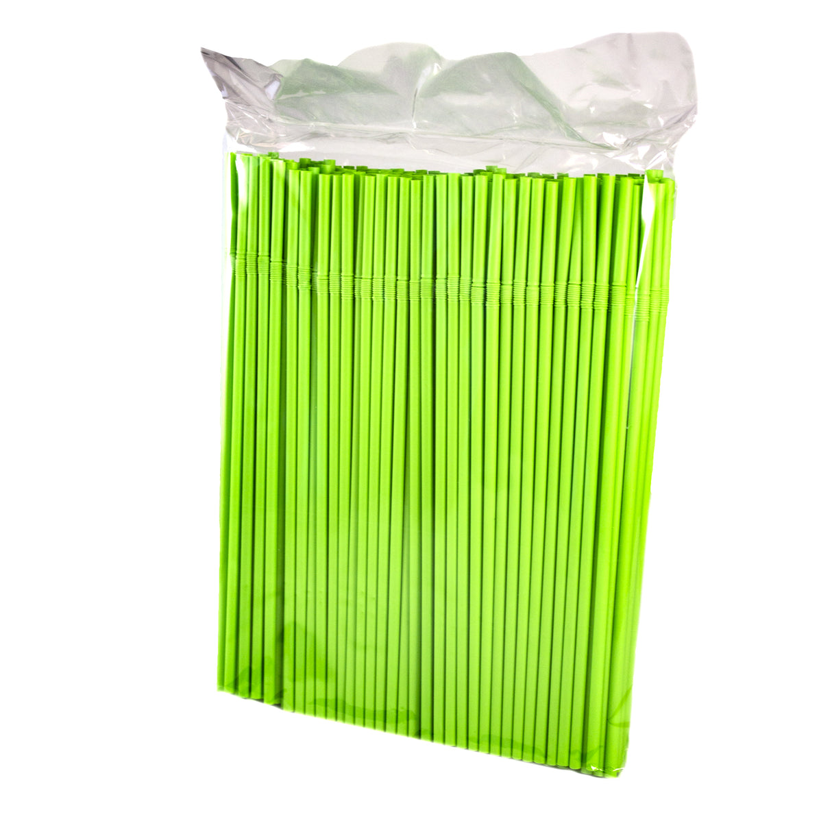 Paie PLA, biodegradabile, flexibile, verzi, 5mm, (250buc/set)