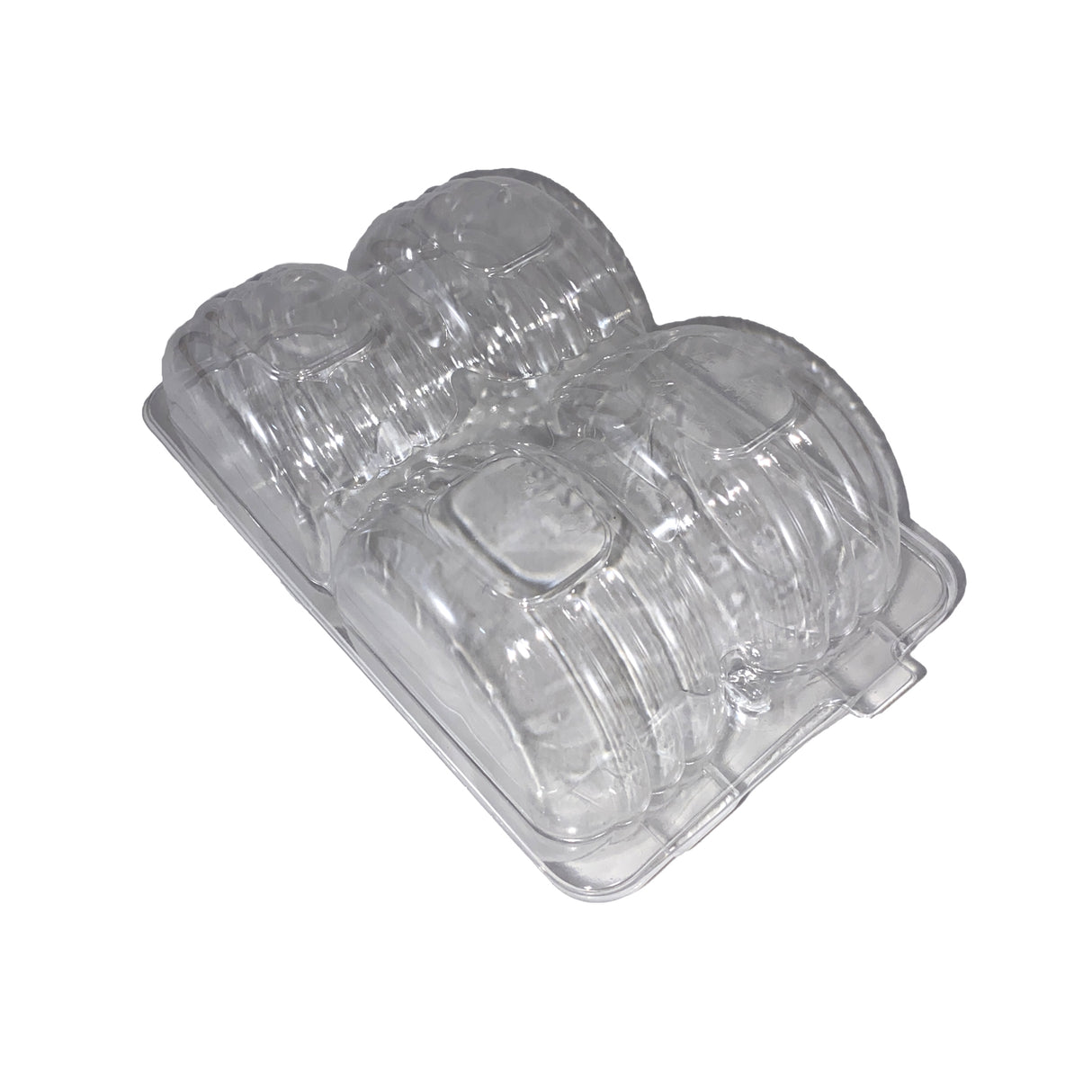 Caserolă pentru 4 gogosi, 17x11 cm